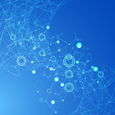 Soyut teknoloji arkaplanı. 