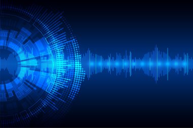 Soyut teknolojik arkaplan