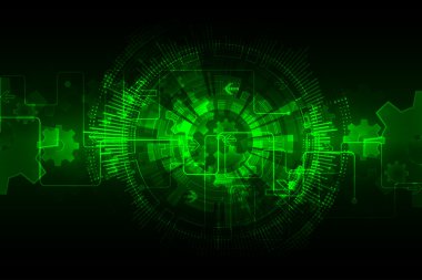 Soyut teknolojik arkaplan