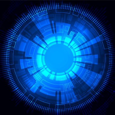 Soyut teknolojik arkaplan