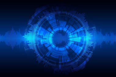 Soyut teknolojik arkaplan