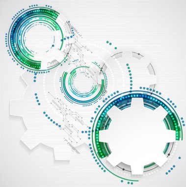 Soyut teknoloji arkaplanı.