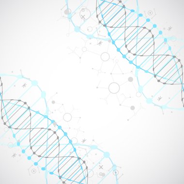 Bilim şablonu veya afiş