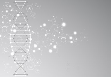 Bilim şablonu veya afiş