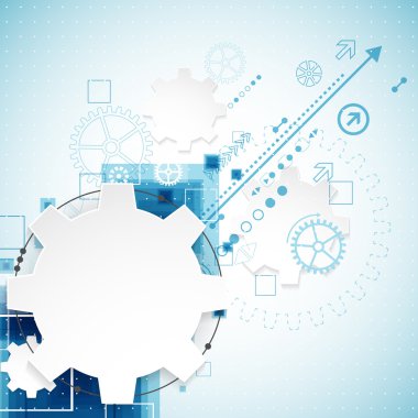 Soyut teknoloji arkaplanı. 