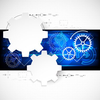 Soyut teknoloji arkaplanı. 