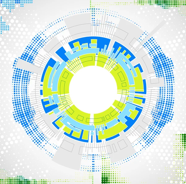 Abstract technological background — Stock Vector
