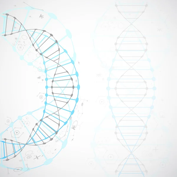 Banner de plantilla de ciencia — Archivo Imágenes Vectoriales