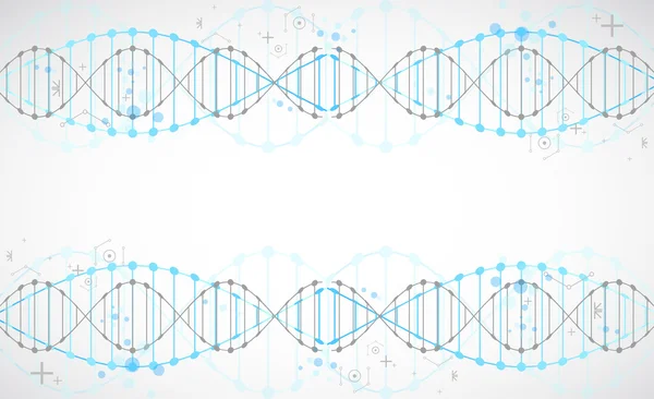 科学テンプレート バナー — ストックベクタ