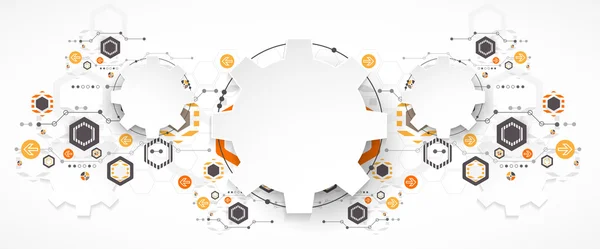 Soyut teknoloji arkaplanı.