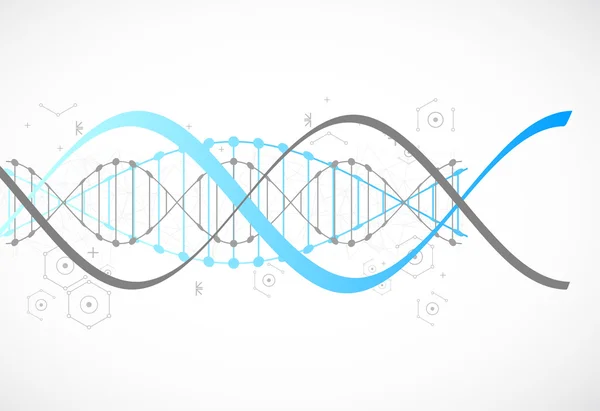 科学模板或横幅 — 图库矢量图片