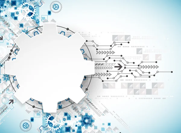 Antecedentes de tecnología abstracta. — Archivo Imágenes Vectoriales