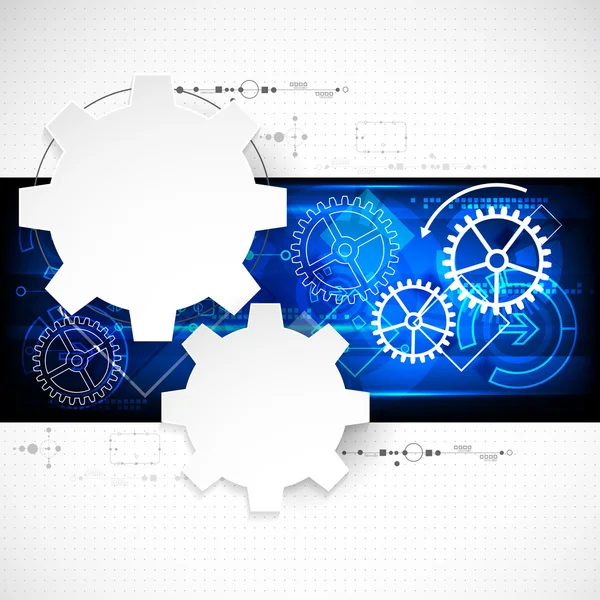 Antecedentes de tecnología abstracta. — Archivo Imágenes Vectoriales