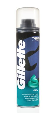 Bir teneke Gillette traş jeli olabilir