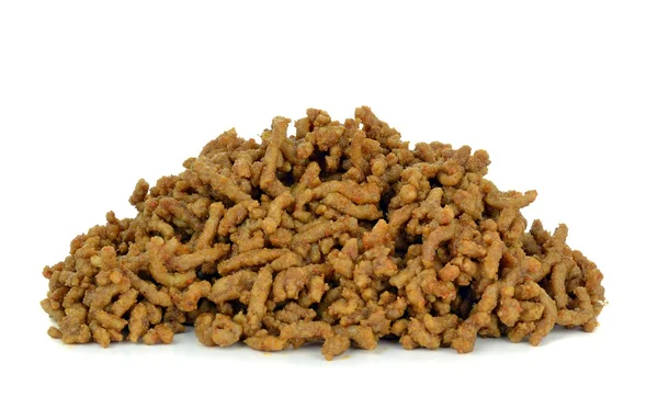 A portion of cooked minced meat — Stock Photo, Image