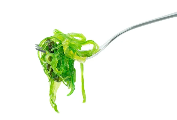 A portion of wakame edible seaweed — Stock Photo, Image