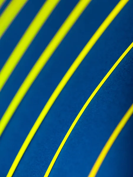 Macro Sfondo Astratto Realizzato Carta Blu Gialla — Foto Stock