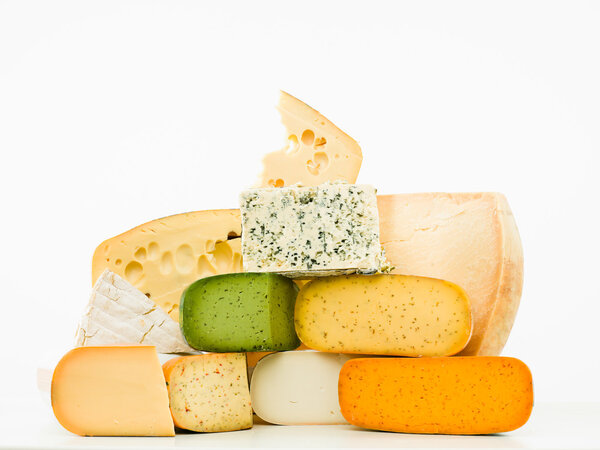 gourmet cheeses mixed group