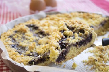 reçel kek tart dilim