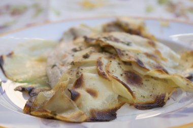 Potato-Crusted plaice Fillets clipart
