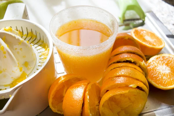 フレッシュ オレンジ ジュース — ストック写真