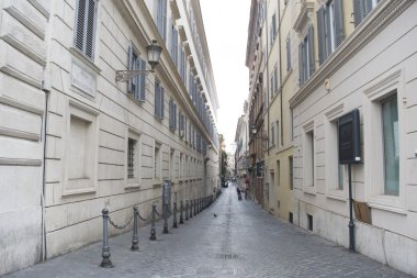 Roma'nın tarihi merkezinde sokak