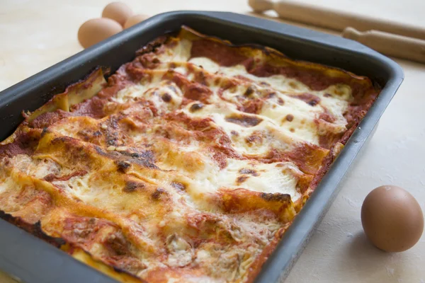 Teglia di lasagne — Foto Stock