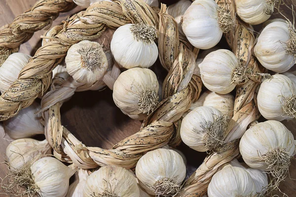 Cadena de ajo — Foto de Stock