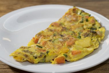 sebzeli omlet