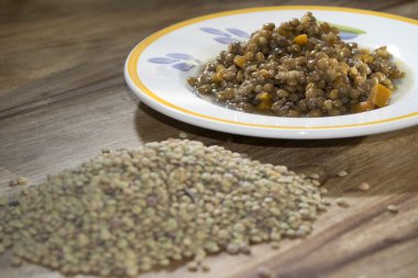 haşlanmış mercimek