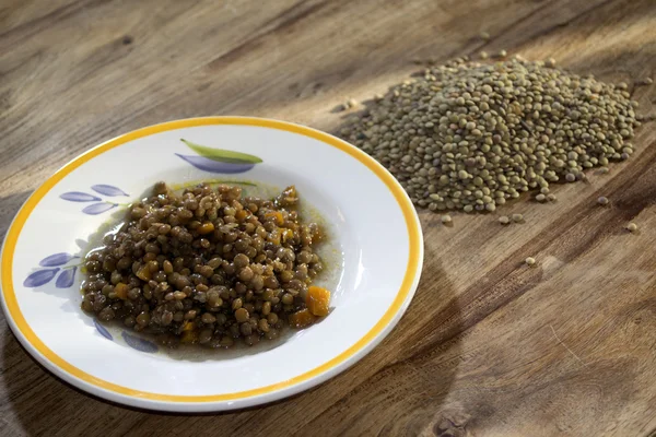 Stewed lentils — Stock Photo, Image