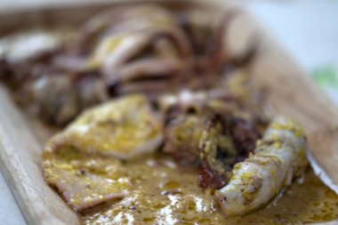 Portakal sosu, mürekkep