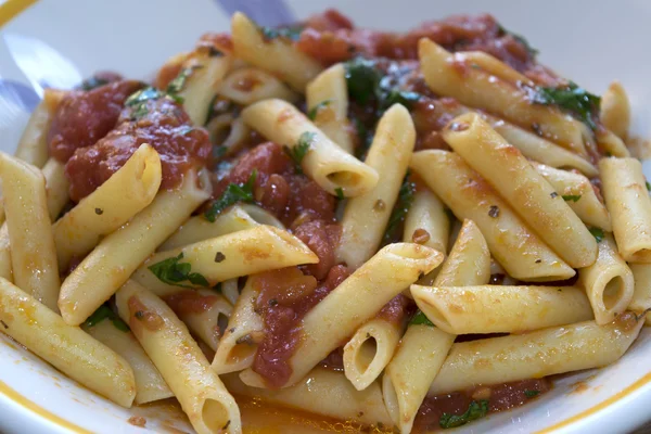 Penne all 'arrabbiata — Foto de Stock