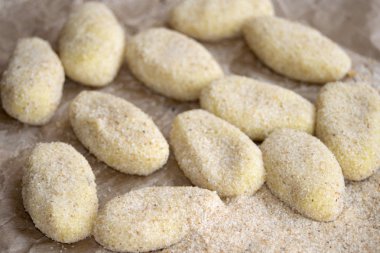 croquettes kızartma için