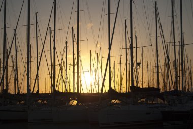 Günbatımı Roma Harbor