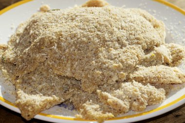 pişirmek ekmekli pirzola