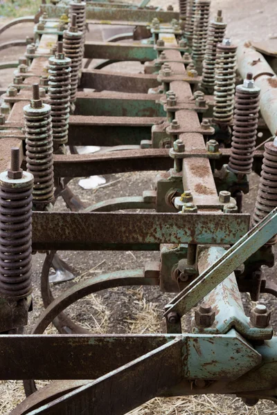 Gears of agricultural machinery — Stock Photo, Image