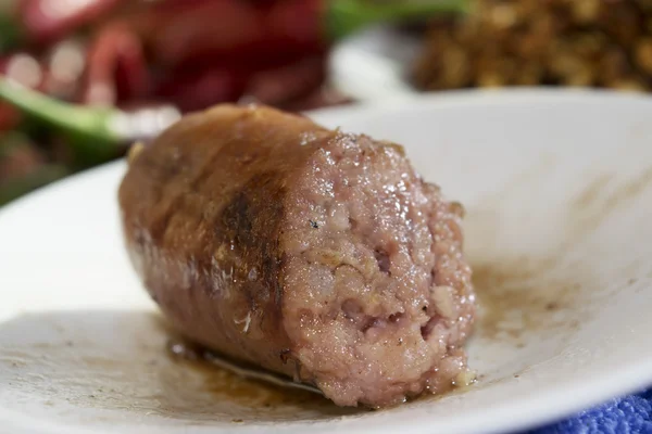 Колбаса из свинины — стоковое фото