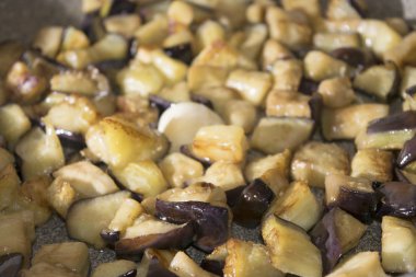 Kızarmış patlıcan