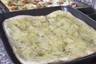 Pizza patates ile