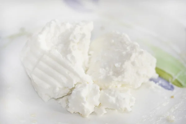 Świeży ser ricotta — Zdjęcie stockowe