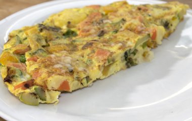 sebzeli omlet