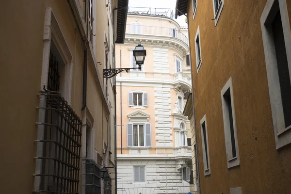 Façade des bâtiments à Rome — Photo