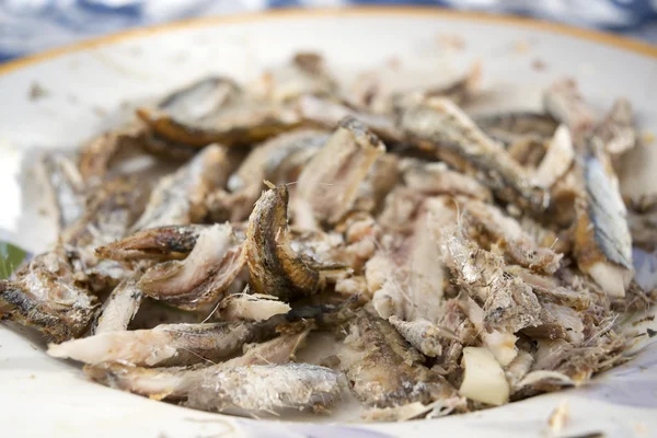 Anchoas frescas a la parrilla —  Fotos de Stock