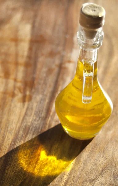 Láhev italského olivového oleje — Stock fotografie