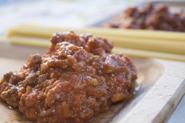 Bolognese ragu spagetti ile