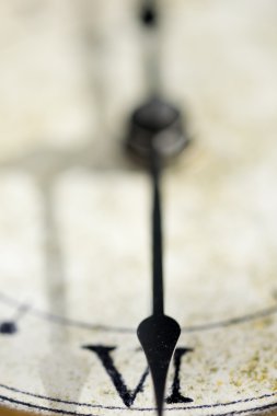 zaman kavramı ile bir el detay