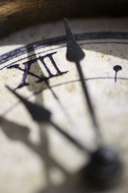 zaman kavramı ile bir saat detay