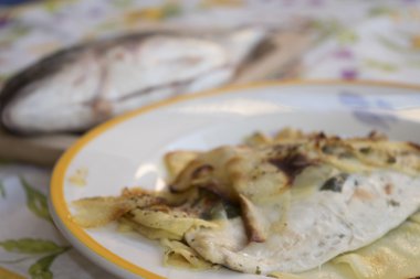 patates kabuklar orata fileto