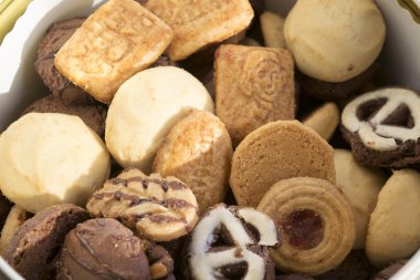 çeşitli çay bisküvi